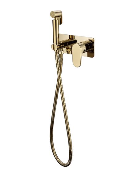 Купить BOHEME Гигиенический душ со смесителем SPECTRE Gold 457-G (457-g) по цене 22942.48 руб., в Санкт-Петебруге в интернет магазине 100-Систем, а также дургие товары BOHEME из раздела Гигиенический душ со смесителем и Гигиенический душ