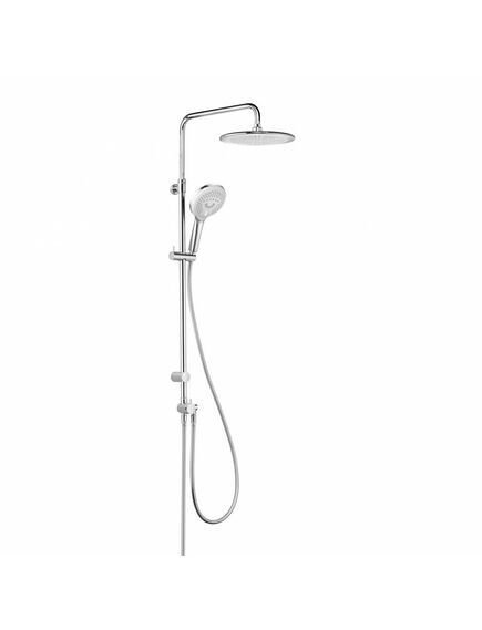 Купить KLUDI FRESHLINE DUAL SHOWER SYSTEM Душевая система, арт. 6709005-00 (6709005-00) по цене 73040 руб., в Санкт-Петебруге в интернет магазине 100-Систем, а также дургие товары Kludi из раздела Душевые гарнитуры и Душевые стойки, системы, панели, гарнитуры