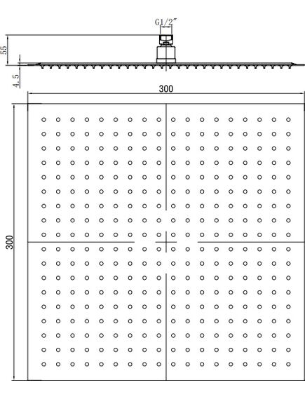 Купить Верхний душ RGW Shower Panels SP-82-30 21148230-01 Хром (21148230-01) по цене 7291.58 руб., в Санкт-Петебруге в интернет магазине 100-Систем, а также дургие товары RGW из раздела Верхний душ и Комплектующие для встраиваемых систем