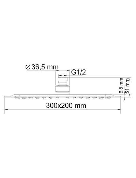 Купить Верхний душ WasserKRAFT A069 Хром (a069) по цене 13570 руб., в Санкт-Петебруге в интернет магазине 100-Систем, а также дургие товары WasserKRAFT из раздела Верхний душ и Комплектующие для встраиваемых систем