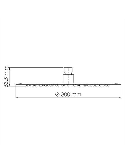 Купить Верхний душ WasserKRAFT A116 Хром (a116) по цене 9480 руб., в Санкт-Петебруге в интернет магазине 100-Систем, а также дургие товары WasserKRAFT из раздела Верхний душ и Комплектующие для встраиваемых систем