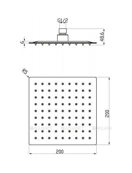 Купить Верхний душ BelBagno ARLIE BB-SLD1C-200-CRM (bb-sld1c-200-crm) по цене 5180 руб., в Санкт-Петебруге в интернет магазине 100-Систем, а также дургие товары BelBagno из раздела Верхний душ и Комплектующие для встраиваемых систем