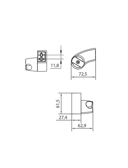 Купить Держатель для душа Iddis 040CP00I53 Хром (040cp00i53) по цене 590 руб., в Санкт-Петебруге в интернет магазине 100-Систем, а также дургие товары IDDIS из раздела Держатели и Комплектующие для душа