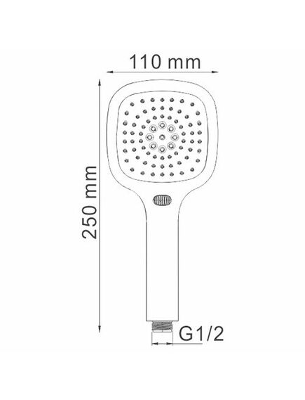 Купить Лейка WasserKRAFT A065 3-функциональная (a065) по цене 3050 руб., в Санкт-Петебруге в интернет магазине 100-Систем, а также дургие товары WasserKRAFT из раздела Лейки и Комплектующие для душа