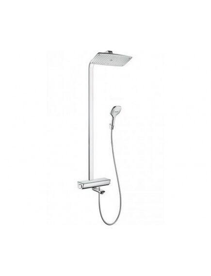 Купить Душевая система Hansgrohe Raindance Select E 27113000 Хром (27113000) по цене 307088.74 руб., в Санкт-Петебруге в интернет магазине 100-Систем, а также дургие товары HANSGROHE из раздела Душевые стойки и Душевые стойки, системы, панели, гарнитуры