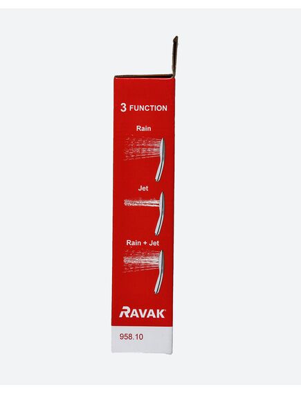 Купить Ручной душ Ravak Air 3 958.10 Белый (x07p349) по цене 3080 руб., в Санкт-Петебруге в интернет магазине 100-Систем, а также дургие товары RAVAK из раздела Лейки и Комплектующие для душа