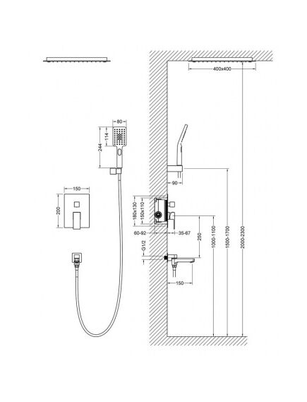 Купить Душевая система Timo Selene SX-2039/00SM Хром (sx-2039/00sm) по цене 67942 руб., в Санкт-Петебруге в интернет магазине 100-Систем, а также дургие товары TIMO из раздела Душевые стойки и Душевые стойки, системы, панели, гарнитуры