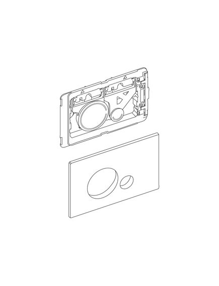 Купить Кнопка смыва BelBagno SFERA, цвет-хром матовый (bb016-sr-chrome.m) по цене 7630 руб., в Санкт-Петебруге в интернет магазине 100-Систем, а также дургие товары BelBagno из раздела Клавиши смыва и Инсталляции