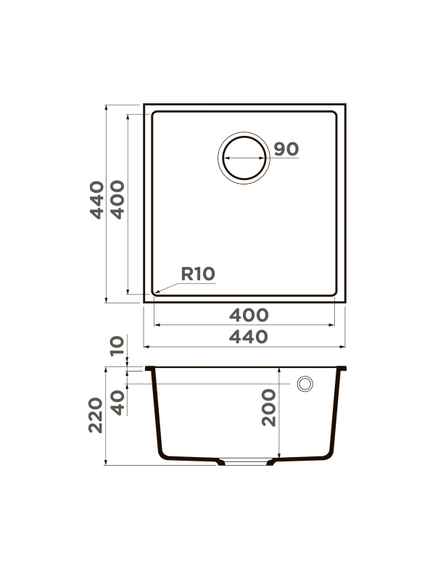 Купить Кухонная мойка Omoikiri Bosen 44-U-WH 4993598 Белая (4993598) по цене 35588 руб., в Санкт-Петебруге в интернет магазине 100-Систем, а также дургие товары Omoikiri из раздела Врезные мойки и Кухонные мойки