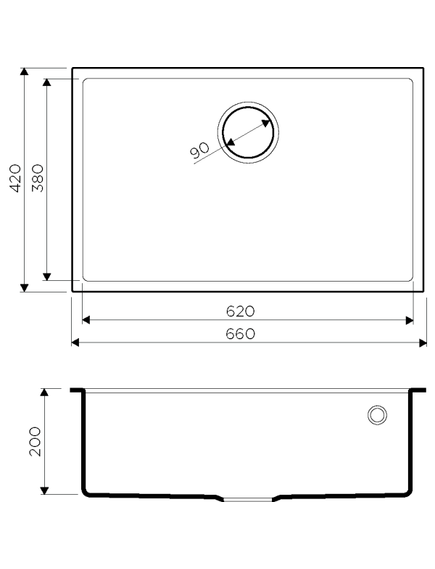 Купить Кухонная мойка Omoikiri Tedori 66-U-WH Tetogranit/белый (4993975) по цене 34488 руб., в Санкт-Петебруге в интернет магазине 100-Систем, а также дургие товары Omoikiri из раздела Врезные мойки и Кухонные мойки