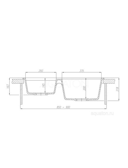 Купить Мойка для кухни из литого мрамора AQUATON Делия 78 DBL 2 чаши серый 1A723132DE230 (1a723132de230) по цене 12790 руб., в Санкт-Петебруге в интернет магазине 100-Систем, а также дургие товары AQUATON из раздела Двойные мойки и Кухонные мойки