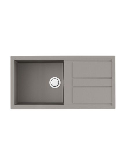 Купить Кухонная мойка Omoikiri Kitagawa 100-GR Artceramic/leningrad grey   (4993788) по цене 54888 руб., в Санкт-Петебруге в интернет магазине 100-Систем, а также дургие товары Omoikiri из раздела Накладные мойки и Кухонные мойки