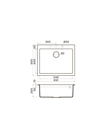 Купить Кухонная мойка Omoikiri Bosen 61-GR Tetogranit/leningrad grey (4993557) по цене 35588 руб., в Санкт-Петебруге в интернет магазине 100-Систем, а также дургие товары Omoikiri из раздела Накладные мойки и Кухонные мойки