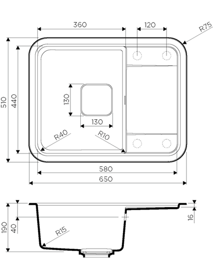 Купить Кухонная мойка Omoikiri Tasogare 65-BE Artgranit/ваниль (4993479) по цене 23388 руб., в Санкт-Петебруге в интернет магазине 100-Систем, а также дургие товары Omoikiri из раздела Накладные мойки и Кухонные мойки