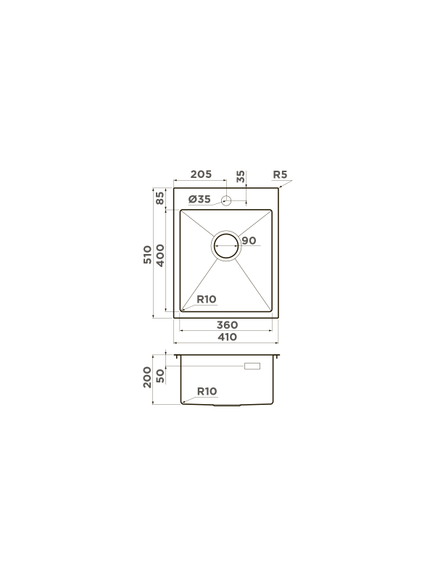 Купить Кухонная мойка Omoikiri Akisame 41-GB нерж.сталь/графит (4997011) по цене 48188 руб., в Санкт-Петебруге в интернет магазине 100-Систем, а также дургие товары Omoikiri из раздела Накладные мойки и Кухонные мойки