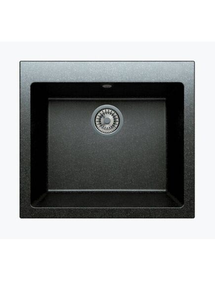 Купить Кухонная каменная мойка TOLERO Classic R-111 черная (765681) по цене 9800 руб., в Санкт-Петебруге в интернет магазине 100-Систем, а также дургие товары TOLERO из раздела Накладные мойки и Кухонные мойки