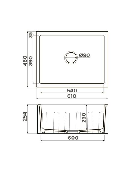 Купить Кухонная мойка Omoikiri Mikura 61-WH Natceramic/белый (4997068) по цене 72288 руб., в Санкт-Петебруге в интернет магазине 100-Систем, а также дургие товары Omoikiri из раздела Фронтальные мойки и Кухонные мойки