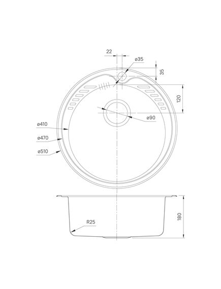 Купить Кухонная мойка Iddis Suno SUN51 шелк (sun51s0i77) по цене 8290 руб., в Санкт-Петебруге в интернет магазине 100-Систем, а также дургие товары IDDIS из раздела Накладные мойки и Кухонные мойки