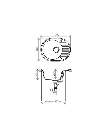 Купить Кухонная каменная мойка TOLERO Classic R-122 черная (765926) по цене 7500 руб., в Санкт-Петебруге в интернет магазине 100-Систем, а также дургие товары TOLERO из раздела Накладные мойки и Кухонные мойки