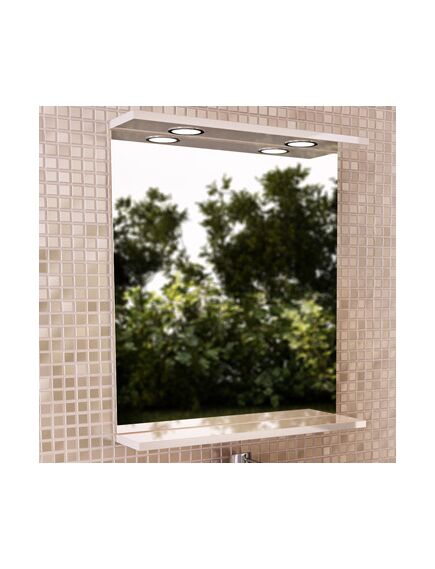 Купить COMFORTY. Зеркало "К-60" белый глянец (00003120320) по цене 7500 руб., в Санкт-Петебруге в интернет магазине 100-Систем, а также дургие товары COMFORTY из раздела Зеркала и Мебель для ванной комнаты