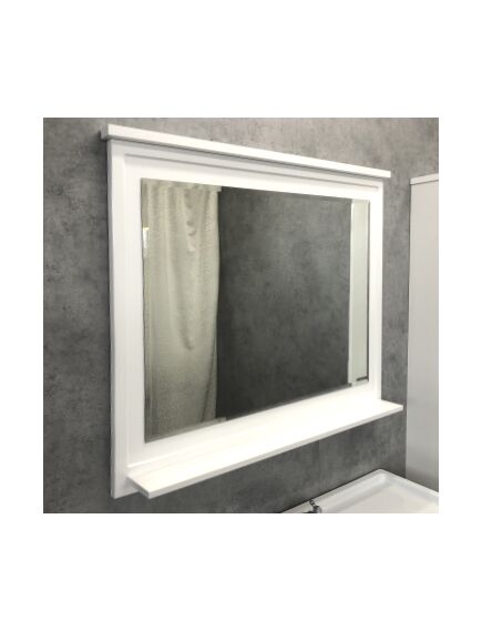 Купить COMFORTY. Зеркало "Феррара-100" белый глянец (00004147993) по цене 14000 руб., в Санкт-Петебруге в интернет магазине 100-Систем, а также дургие товары COMFORTY из раздела Зеркала и Мебель для ванной комнаты
