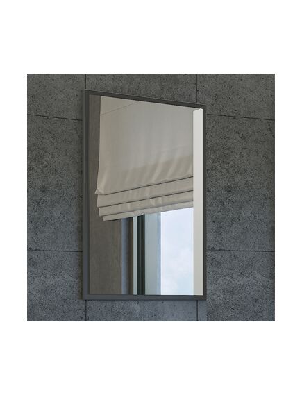 Купить Зеркало Comforty Лозанна-55 серый матовый (00-00009575CF) по цене 5800 руб., в Санкт-Петебруге в интернет магазине 100-Систем, а также дургие товары COMFORTY из раздела Зеркала и Мебель для ванной комнаты