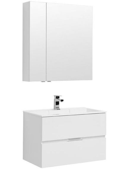 Купить Мебель для ванной Aquanet Алвита 80 белый (237347) по цене 69802 руб., в Санкт-Петебруге в интернет магазине 100-Систем, а также дургие товары AQUANET из раздела Готовые решения для ванной комнаты и Мебель для ванной комнаты