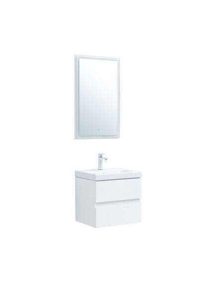 Купить Мебель для ванной Aquanet Беркли 50 белый глянец (2 ящика) (306356) по цене 37967 руб., в Санкт-Петебруге в интернет магазине 100-Систем, а также дургие товары AQUANET из раздела Готовые решения для ванной комнаты и Мебель для ванной комнаты