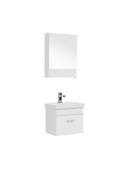 Купить Мебель для ванной Aquanet Нота 50 (Moduo Slim) белый (254063) по цене 27598 руб., в Санкт-Петебруге в интернет магазине 100-Систем, а также дургие товары AQUANET из раздела Готовые решения для ванной комнаты и Мебель для ванной комнаты