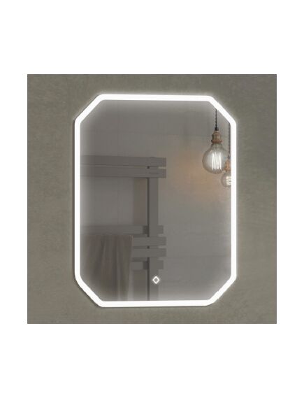 Купить Comforty. Зеркало "Колеус-65" LED-подсветка, сенсор 650*800 (00-00001283cf) по цене 10600 руб., в Санкт-Петебруге в интернет магазине 100-Систем, а также дургие товары COMFORTY из раздела Зеркала и Мебель для ванной комнаты