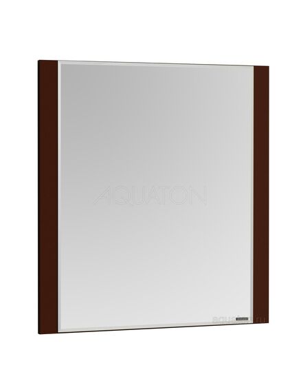 Купить Зеркало Aquaton Ария 80 темно-коричневое 1A141902AA430 (1a141902aa430) по цене 10530 руб., в Санкт-Петебруге в интернет магазине 100-Систем, а также дургие товары AQUATON из раздела Зеркала и Мебель для ванной комнаты