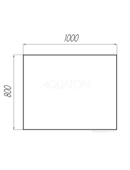 Купить Зеркало AQUATON Брук 100 1A200302BC010 (1a200302bc010) по цене 8720 руб., в Санкт-Петебруге в интернет магазине 100-Систем, а также дургие товары AQUATON из раздела Зеркала и Мебель для ванной комнаты