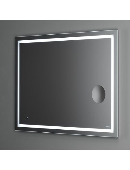 Купить M91AMOX1003WG Универсальное зеркало с контурной Led-подсветкой, часами и косметическим зеркалом 100  (m91amox1003wg) по цене 14990 руб., в Санкт-Петебруге в интернет магазине 100-Систем, а также дургие товары AM.PM из раздела Зеркала и Мебель для ванной комнаты