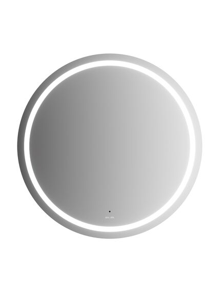 Купить M85AMOX0801WG Универсальное зеркало с контурной LED-подсветкой, ИК- сенсором, круглое, 80 см (m85amox0801wg) по цене 10990 руб., в Санкт-Петебруге в интернет магазине 100-Систем, а также дургие товары AM.PM из раздела Зеркала и Мебель для ванной комнаты