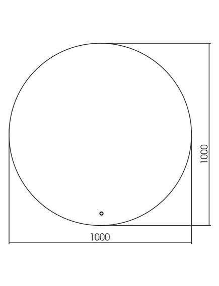 Купить Зеркало для ванной Azario Саванна D1000 LED00002465 (led-00002465) по цене 13224 руб., в Санкт-Петебруге в интернет магазине 100-Систем, а также дургие товары Azario из раздела Зеркала и Мебель для ванной комнаты