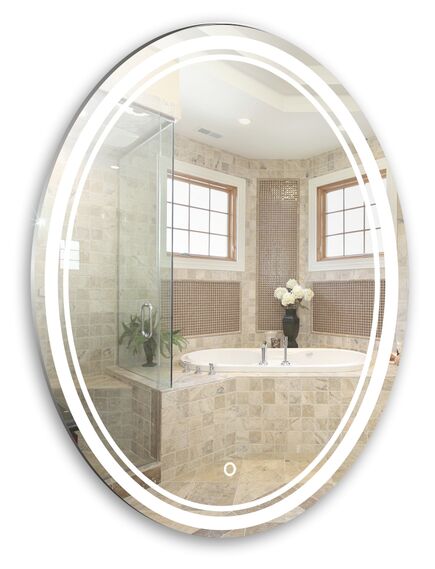 Купить Зеркало для ванной Azario Vigo 57 LED00002522 (led-00002522) по цене 9168 руб., в Санкт-Петебруге в интернет магазине 100-Систем, а также дургие товары Azario из раздела Зеркала и Мебель для ванной комнаты