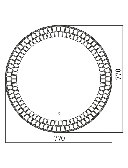 Купить Зеркало для ванной Azario Армада D770 LED-00002513 (led-00002513) по цене 10030 руб., в Санкт-Петебруге в интернет магазине 100-Систем, а также дургие товары Azario из раздела Зеркала и Мебель для ванной комнаты