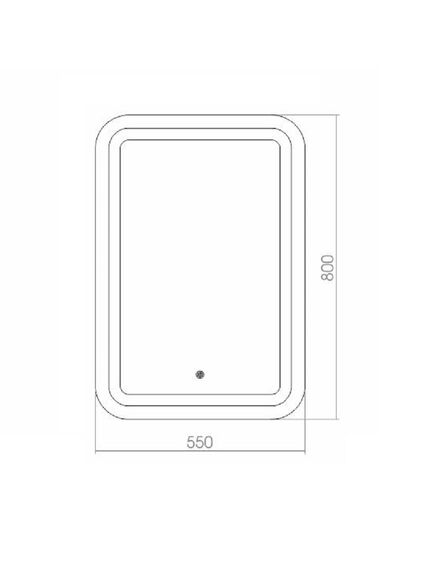 Купить Зеркало для ванной Azario Мальта 55 LED-00002380 (led-00002380) по цене 11882 руб., в Санкт-Петебруге в интернет магазине 100-Систем, а также дургие товары Azario из раздела Зеркала и Мебель для ванной комнаты