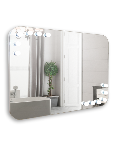 Купить Зеркало для ванной Azario Эмбер 91.5 LED-00002506 (led-00002506) по цене 14799 руб., в Санкт-Петебруге в интернет магазине 100-Систем, а также дургие товары Azario из раздела Зеркала и Мебель для ванной комнаты