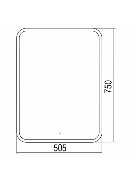 Купить Зеркало для ванной Azario Стив 50.5 LED800002582 (led-00002582) по цене 7767 руб., в Санкт-Петебруге в интернет магазине 100-Систем, а также дургие товары Azario из раздела Зеркала и Мебель для ванной комнаты