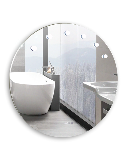 Купить Зеркало для ванной Azario Nicole D1000 LED-00002514 (led-00002514) по цене 20695 руб., в Санкт-Петебруге в интернет магазине 100-Систем, а также дургие товары Azario из раздела Зеркала и Мебель для ванной комнаты
