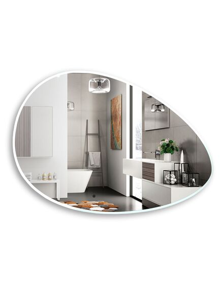 Купить Зеркало для ванной Azario Omega 92 LED-00002556 (led-00002556) по цене 13483 руб., в Санкт-Петебруге в интернет магазине 100-Систем, а также дургие товары Azario из раздела Зеркала и Мебель для ванной комнаты