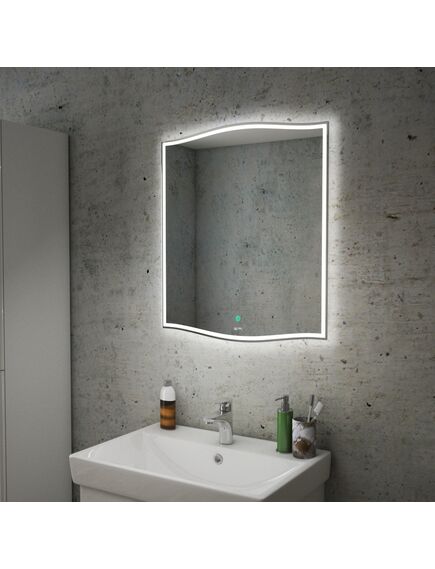 Купить Roxen Зеркало с LED подсветкой, 650х745 (owlm200100) по цене 9450 руб., в Санкт-Петебруге в интернет магазине 100-Систем, а также дургие товары OWL 1975 из раздела Зеркала и Мебель для ванной комнаты