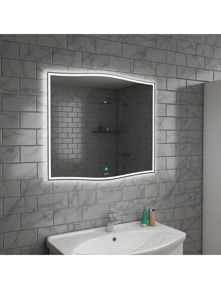 Купить Roxen Зеркало с LED подсветкой, 850х745 (owlm200102) по цене 6750 руб., в Санкт-Петебруге в интернет магазине 100-Систем, а также дургие товары OWL 1975 из раздела Зеркала и Мебель для ванной комнаты