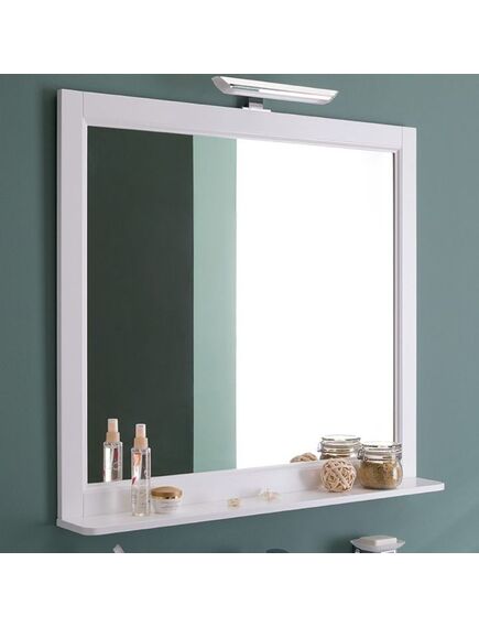 Купить Зеркало Aquanet Бостон М 209674 100 см, белый матовый (209674) по цене 22585 руб., в Санкт-Петебруге в интернет магазине 100-Систем, а также дургие товары AQUANET из раздела Зеркала и Мебель для ванной комнаты