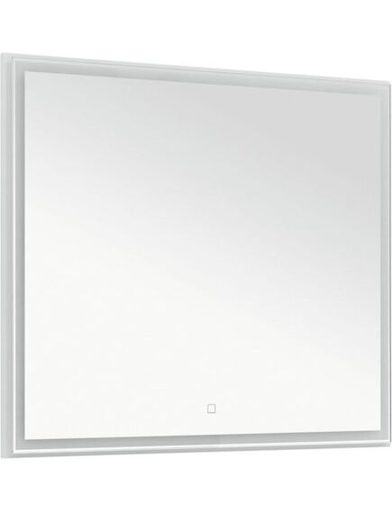 Купить Зеркало Aquanet Nova Lite 90 242264 с подсветкой Белое (242264) по цене 22149 руб., в Санкт-Петебруге в интернет магазине 100-Систем, а также дургие товары AQUANET из раздела Зеркала и Мебель для ванной комнаты