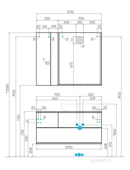 Купить Зеркало AQUATON Терра 70 дуб кантри 1A247002TEDY0 (1a247002tedy0) по цене 13080 руб., в Санкт-Петебруге в интернет магазине 100-Систем, а также дургие товары AQUATON из раздела Зеркала и Мебель для ванной комнаты