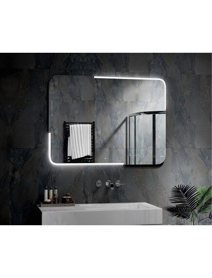 Купить Зеркало Континент Raison LED 800x600 (злп485) по цене 9090 руб., в Санкт-Петебруге в интернет магазине 100-Систем, а также дургие товары Континент из раздела Зеркала и Мебель для ванной комнаты