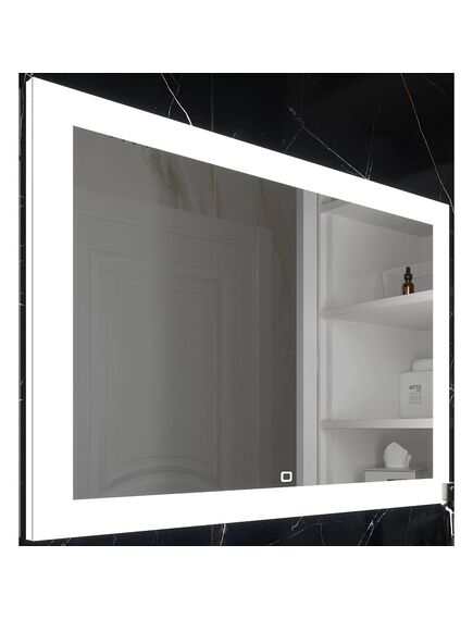 Купить Зеркало Континент Relax LED 1200x800 (злп472) по цене 13220 руб., в Санкт-Петебруге в интернет магазине 100-Систем, а также дургие товары Континент из раздела Зеркала и Мебель для ванной комнаты