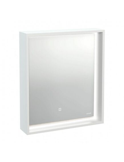 Купить Зеркало LOUNA 60 с подсветкой прямоугольное универсальная белый (sp-lu-lou60-os) по цене 16990 руб., в Санкт-Петебруге в интернет магазине 100-Систем, а также дургие товары CERSANIT из раздела Зеркала и Мебель для ванной комнаты